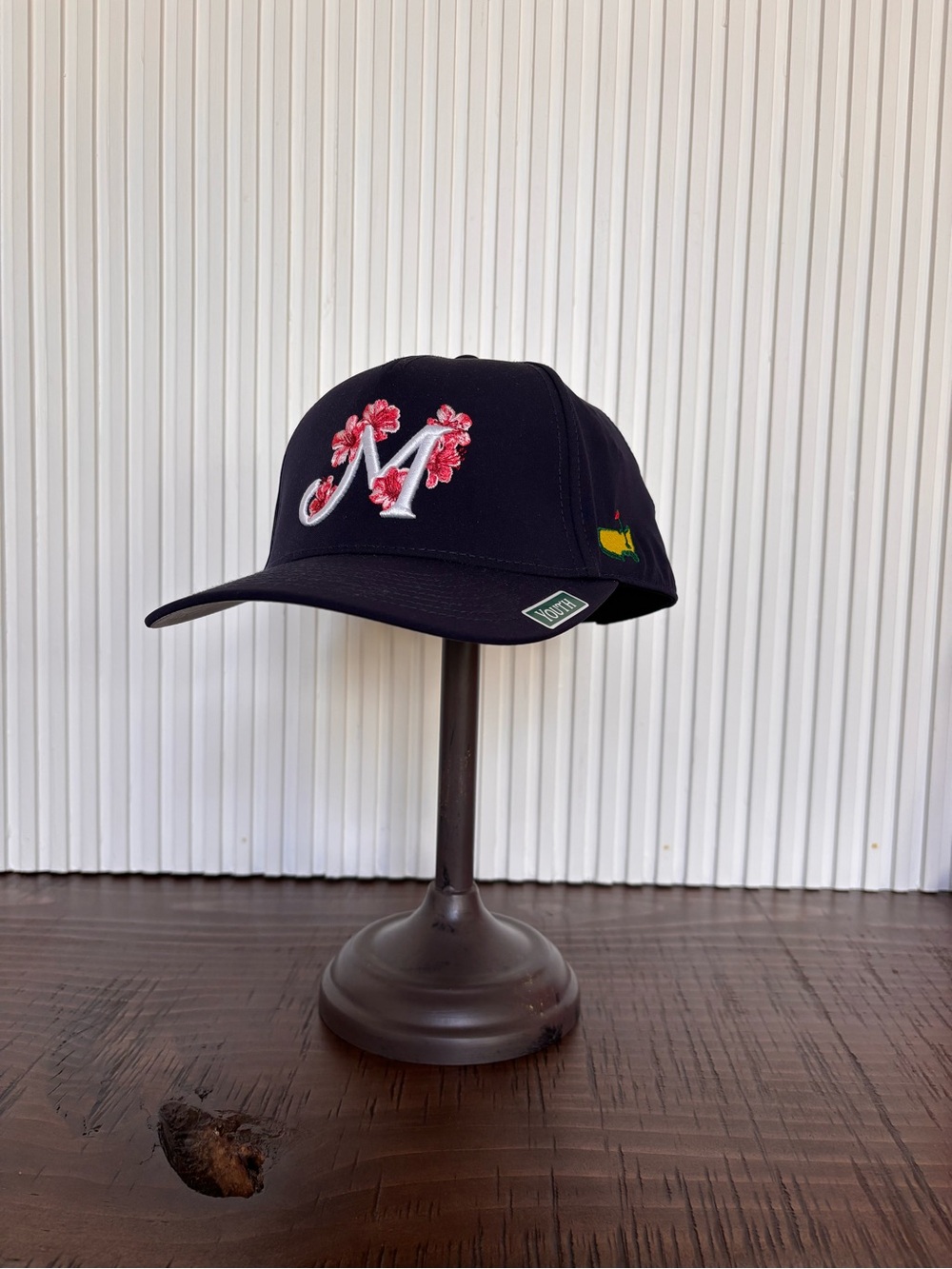 2026 The Masters Azalea Hat by American Needle.  NAVY, YOUTH (small sized adult)